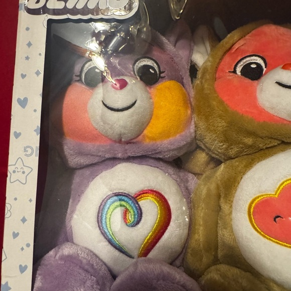 Care Bears Hoodie Friends  Collector Set  Of Three NRFB NWT Excellent Gift - Picture 2 of 13